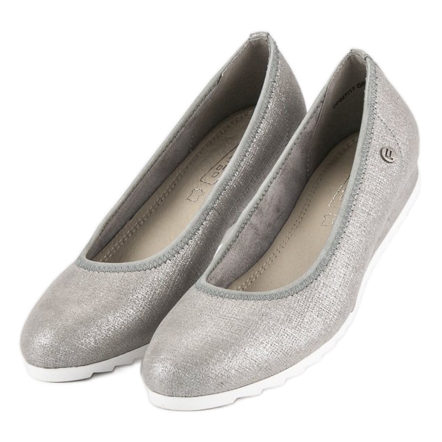 Filippo bailarinas cinzentas femininas cinza 2