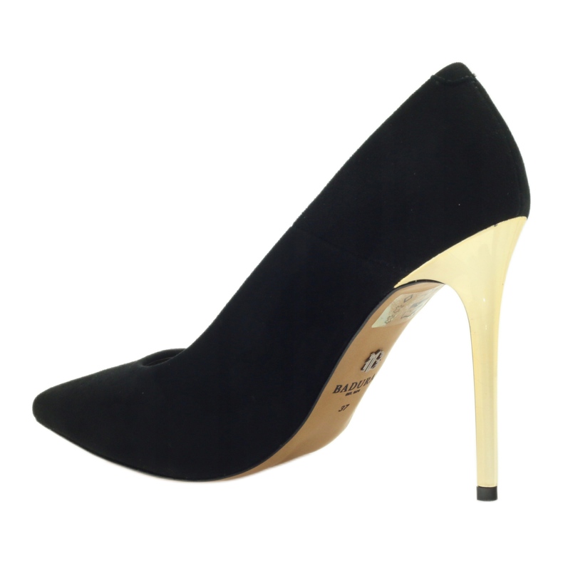 Bombas femininas Badura 2569 pretas preto 2