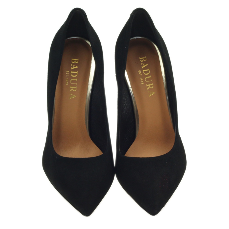 Bombas femininas Badura 2569 pretas preto 4