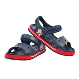 Sandálias de Água Żabka COQUI Azul Marinho vermelho 3