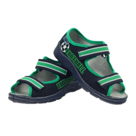 Sandálias de menino Befado 969x078 azul marinho verde azul-marinho 3