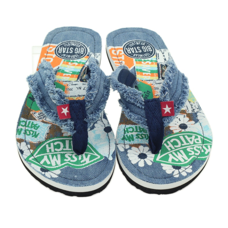 Chinelos Jeans Big Star 274A126 azul 4