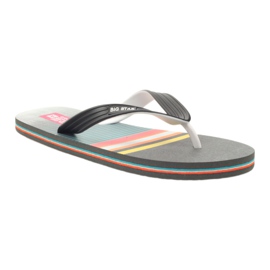 Big Star Men Flip -Flops 174410 Black preto 1