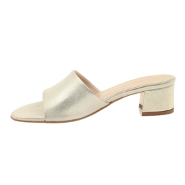 Chinelos dourados Sagan 2554 2