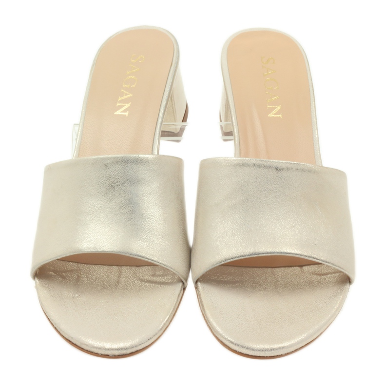 Chinelos dourados Sagan 2554 3