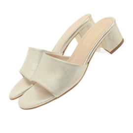 Chinelos dourados Sagan 2554 4