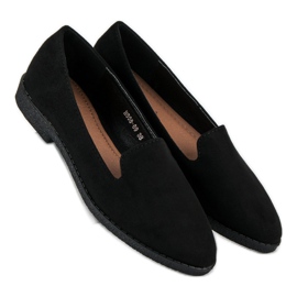 Senhores de camurça preta preto 1