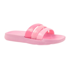 American Club chinelos de ombre de água americanos rosa 1