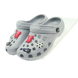 American Club Chinelos clogsy Ronaldo cinza americano 4