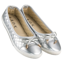 Bailarinas acolchoadas cinza 2