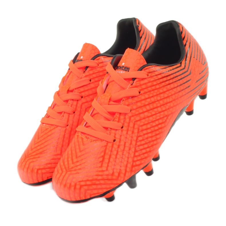 American Club chuteiras esportivas americanas sapatos infantis 170601 laranja 4
