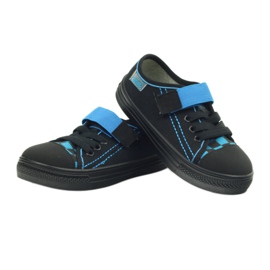 Sapatilhas pretas Befado 429x007 sapatilhas pretas preto azul 3