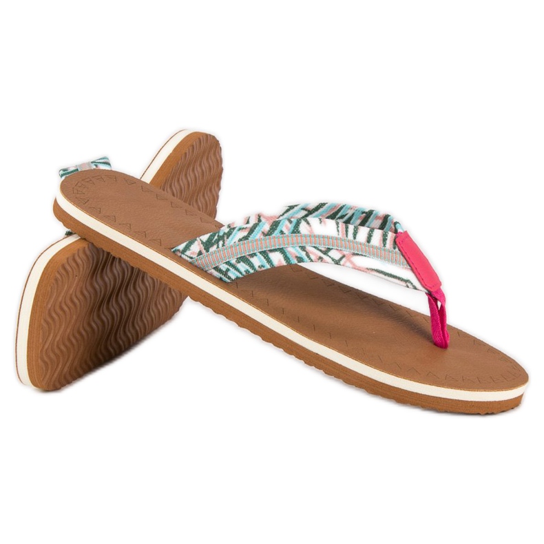 Ax Boxing chinelos de tecido multicolorido 1 Ax Boxing chinelos de tecido multicolorido 1