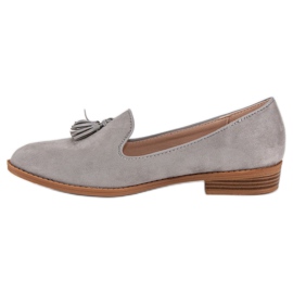 SDS Senhores de camurça na moda cinza 1