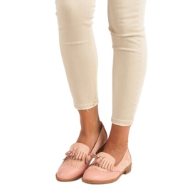 SDS Mocassim rosa com franjas 1 SDS Mocassim rosa com franjas 1