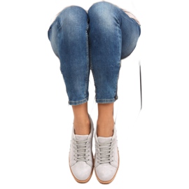 Trepadeiras na sola de borracha K-95 LT cinza 2