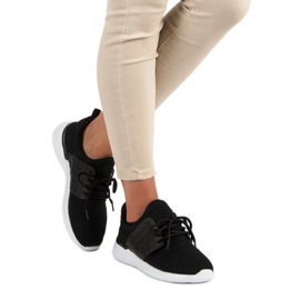 Calçados esportivos leves preto 1