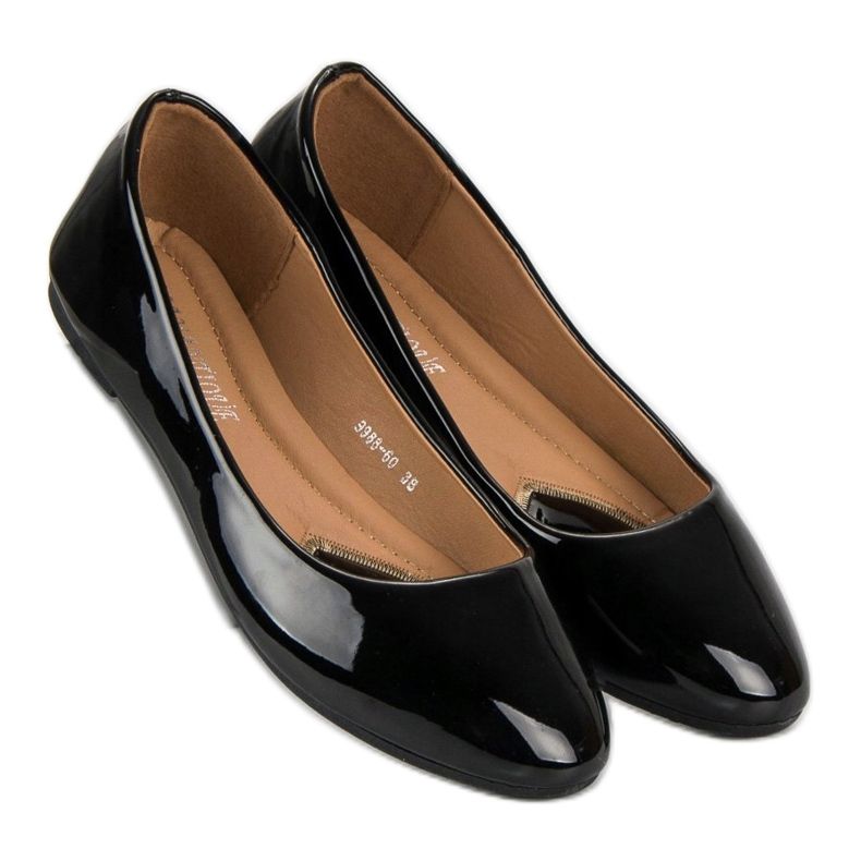 Bailarinas lacadas preto 2