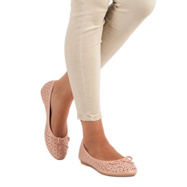 Diamantique Bailarinas a céu aberto rosa 1