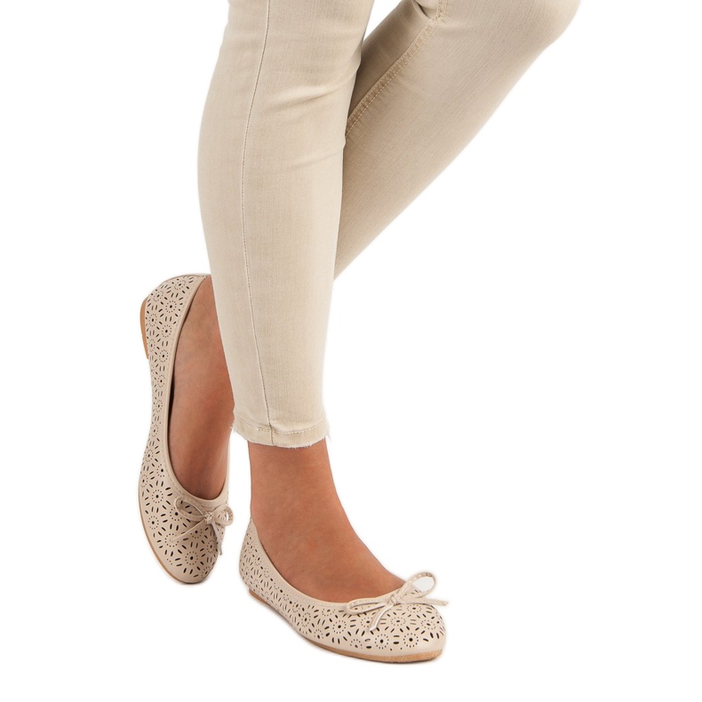 Diamantique Bailarinas a céu aberto castanho 1