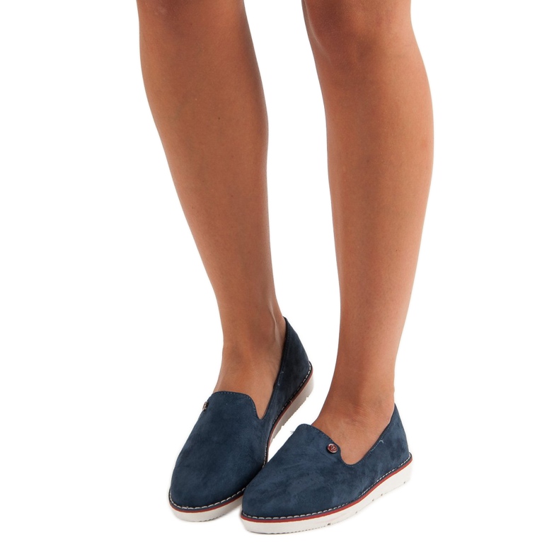 Vices Vícios lords de camurça azul marinho 2