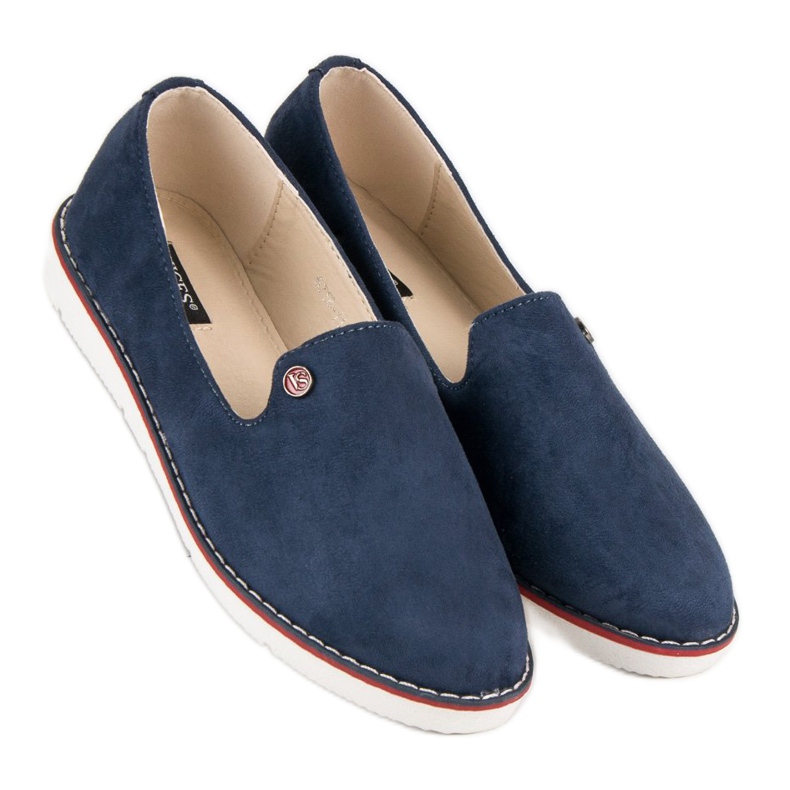 Vices Vícios lords de camurça azul marinho 1