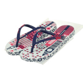 Flip Blue Navy -Flops com Padrões de Água Ipanema 81640 Blue Navy azul 4