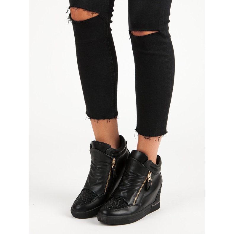 Tênis elegantes, tênis preto 2