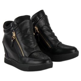 Tênis elegantes, tênis preto 1