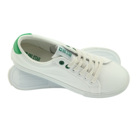 Tênis branco BIG STAR 274209 verde 1