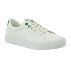 Tênis branco BIG STAR 274209 verde 2