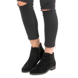 Botas de camurça clássicas preto 1