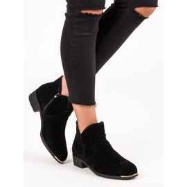 Botas de cowboy de mulher preto 2