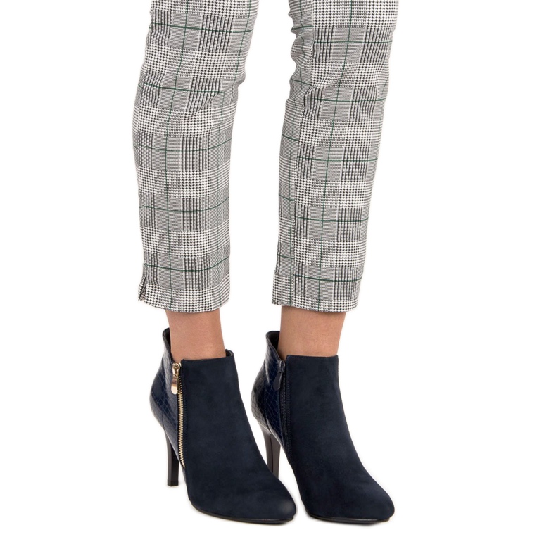 Botins azul marinho 1