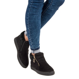 Sport Tênis preto acima do tornozelo 2