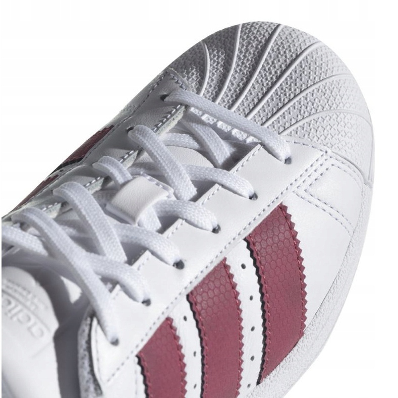 Sapatos Adidas Originals Superstar Jr CQ2690 branco 1