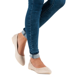 Seastar Bailarinas de camurça bege 2 Seastar Bailarinas de camurça bege 2