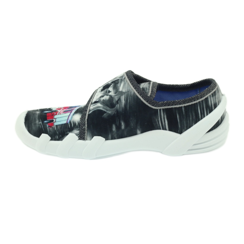 Befado calçado infantil sapatilhas sapatilhas 273x240 branco preto azul vermelho 2