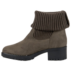 Seastar Botas de cano alto verde 1