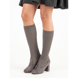 Seastar Botas cinzentas ajustadas cinza 1