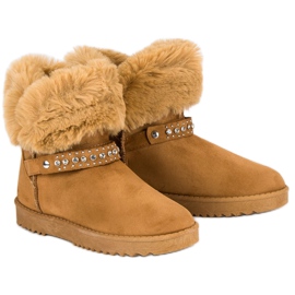 Seastar Mukluki com pelo marrom 2