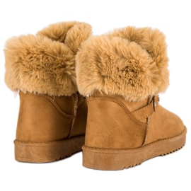 Seastar Mukluki com pelo marrom 1