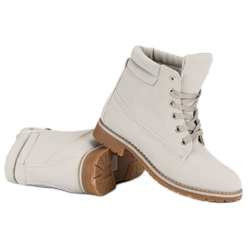 Caçadores femininos clássicos cinza 2