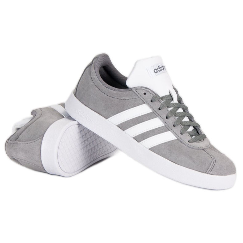 Adidas Vl Court 2.0 B43807 cinza 2