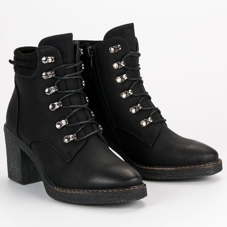 Seastar Botas de salto alto preto 2