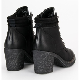 Seastar Botas de salto alto preto 1