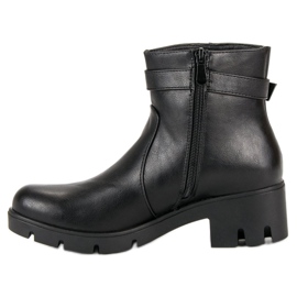 Small Swan Botas pretas de outono preto 2 Small Swan Botas pretas de outono preto 2