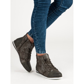 Vinceza Tênis sobre o tornozelo Moro verde 2