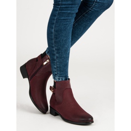 Vinceza botas de outono femininas vermelho 1