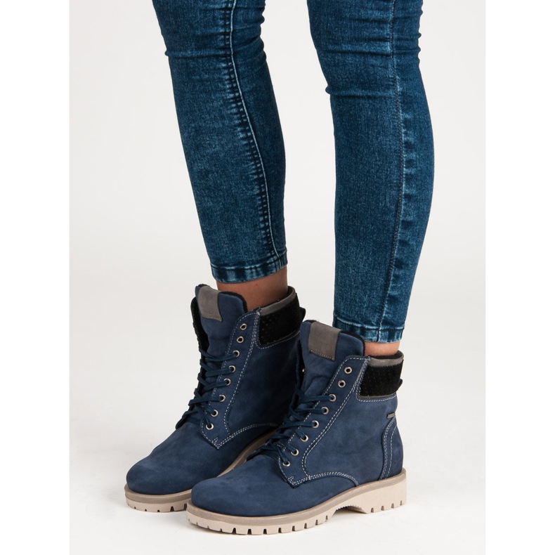 Vinceza Caçadores de azul marinho 1